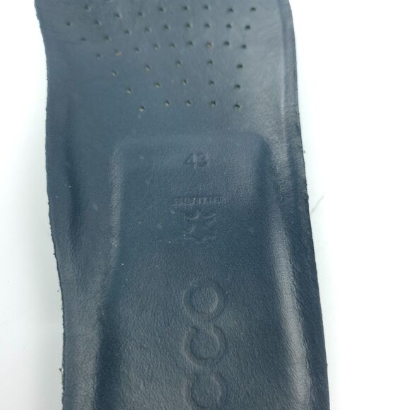 ECCO Jared Leather Oxford Casual Dress Shoe Brown Old Money Quiet Luxury Minimal - Picture 8 of 10